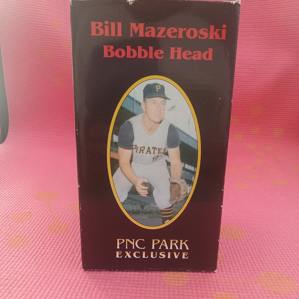 PNC Park Exclusive Bill Mazeroski Bobble Head